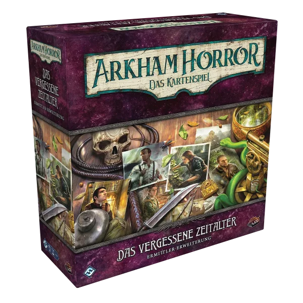 Arkham Horror Das Kartenspiel - Das vergessene Zeitalter (Ermittler-Erweiterung)