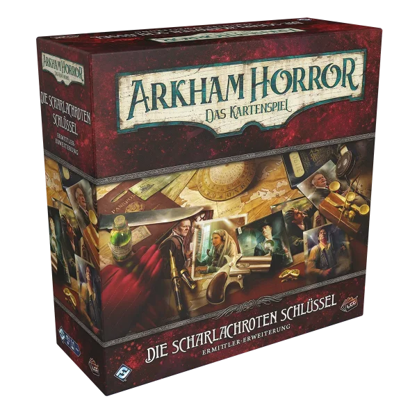 Arkham Horror Das Kartenspiel - Die scharlachroten Schlüssel (Ermittler-Erweiterung)