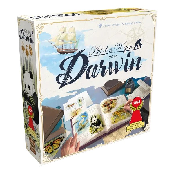 Auf den Wegen von Darwin *Nominiert Spiel des Jahres 2024*