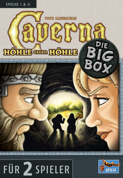 Caverna Höhle gegen Höhle Big Box (Für 2 Spieler)