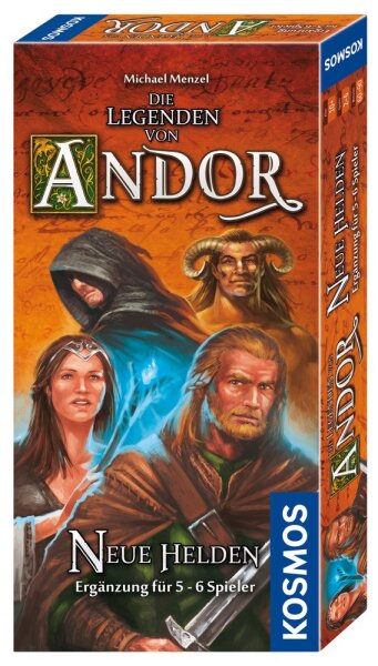 Die Legenden von Andor - Neue Helden Ergänzung 5/6 Spieler