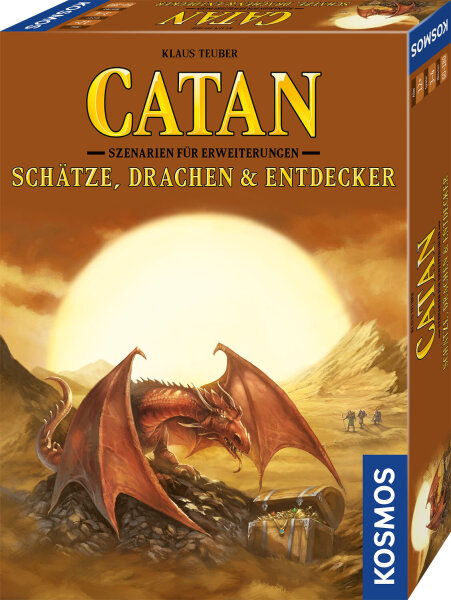 Catan - Szenarien für Erweiterungen - Schätze Drachen & Entdecker