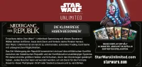 Star Wars: Unlimited – Niedergang der Republik (Booster-Display)