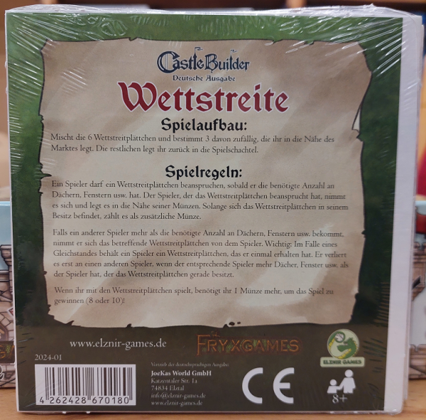 Castle Builder: Wettstreite Erweiterung