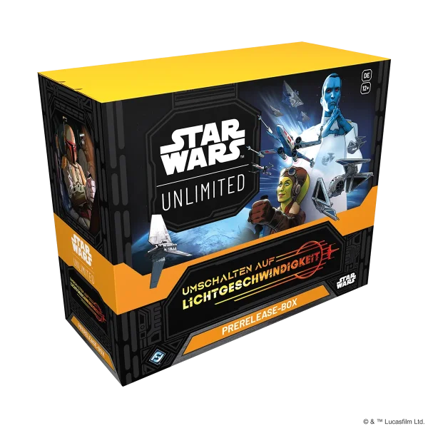 Star Wars: Unlimited – Umschalten auf Lichtgeschwindigkeit (Prerelease-Box)