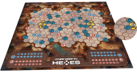 Knee Deep in Hexes: Desert Neopren Mat